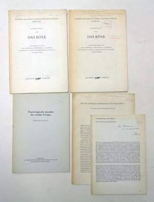 [Konvolut psychologischer Schriften (5 Hefte)]