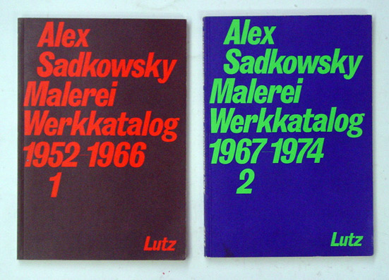 Malerei Werkkatalog 1952 - 1966; 1967-1974 (2 Bde.)