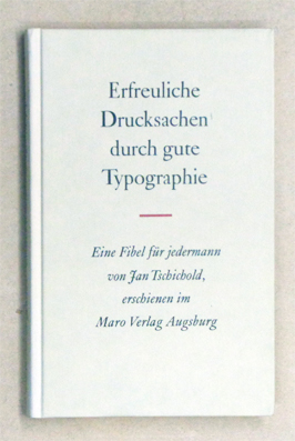 Erfreuliche Drucksachen durch gute Typographie
