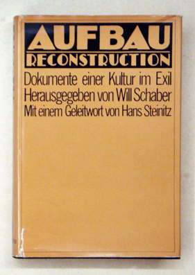 Aufbau. Reconstruction
