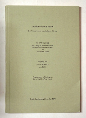 Nationalismus heute
