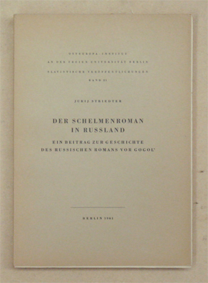Der Schelmenroman in Russland