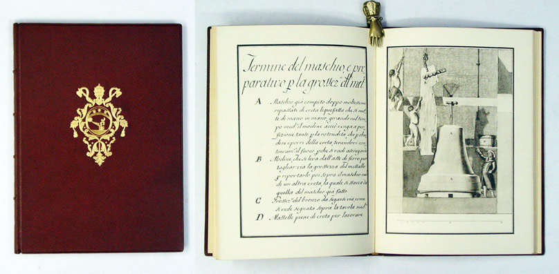 Disegni e Spiegazione della Fonderia, principio, e termine della Campana di S. Pietro