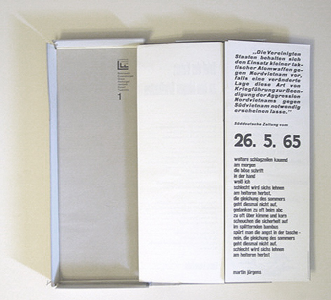 Luchterhands Loseblatt Lyrik. [26 Hefte, kompl.]