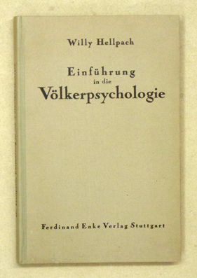 Einführung in die Völkerpsychologie