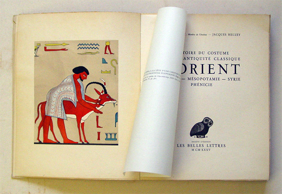 Histoire du costume dans l’antiquité classique: L’ orient