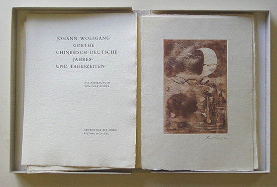 Johann Wolfgang Goethe. Chinesisch-Deutsche Jahres- und Tageszeiten