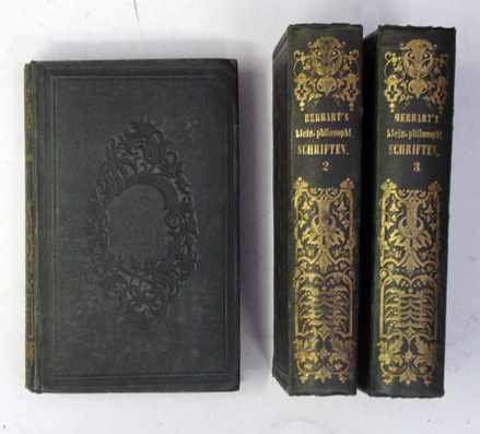 J. F. Herbart‘s kleinere philosophische Schriften und Abhandlungen, nebst dessen wissenschaftlichem Nachlass (3 Bde.)