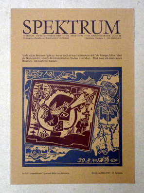 Spektrum Heft 98 Doppeltalente/ Texte u. Bilder von Künstlern