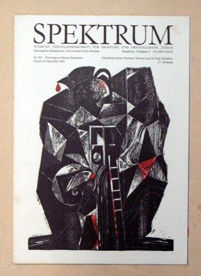 Spektrum Heft 105. Hommage an Rainer Brambach