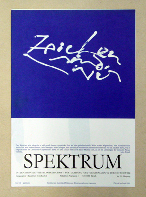 Spektrum Heft 131. Zeichen