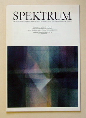 Spektrum Heft 133. Jubiläums-Schluss-Nummer