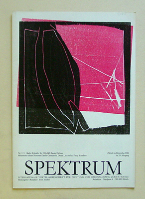 Spektrum Heft 113. Basler Künstler GSMBA/ Basler Dichter