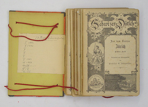 Schwizer-Dütsch. Sammlung deutsch-schweizerischer Mundart-Literatur