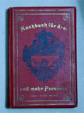 Kochbuch für drei und mehr Personen