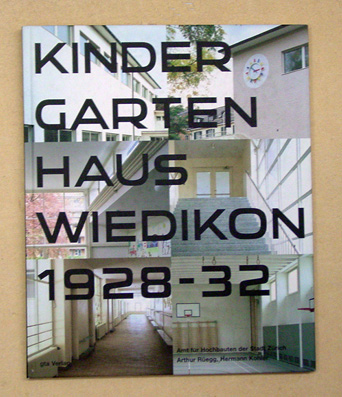 Kindergartenhaus Wiedikon 1928 - 32