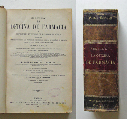 (Botica). La oficina de farmacia