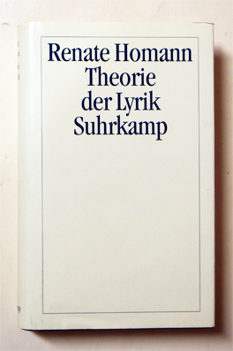 Theorie der Lyrik