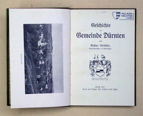 Geschichte der Gemeinde Dürnten