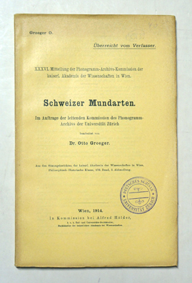 Schweizer Mundarten