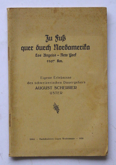 Zu Fuss quer durch Nordamerika