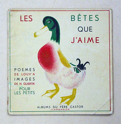 Les bêtes que j‘aime …