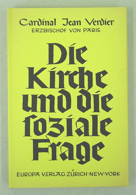 Die Kirche und die soziale Frage