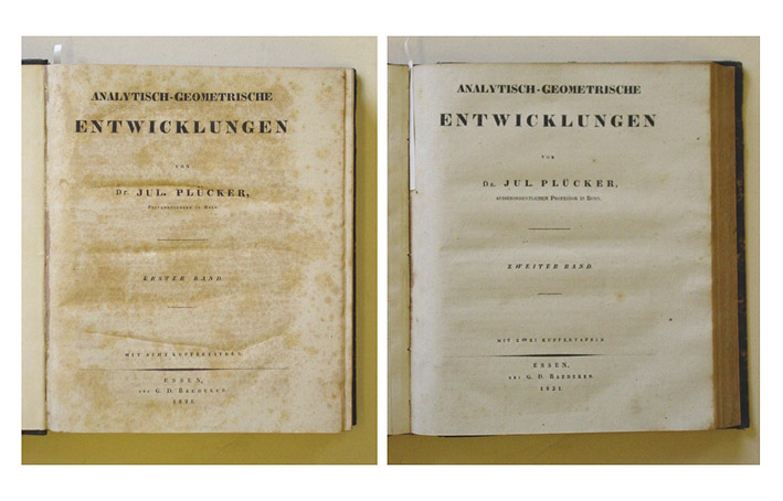 Analytisch-geometrische Entwicklungen