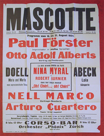Plakat - Mascotte