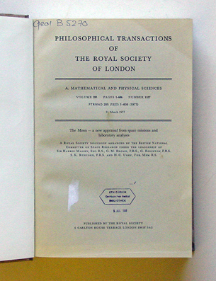 The Moon - a New Appraisal from Space Missions and Laboratory analyses