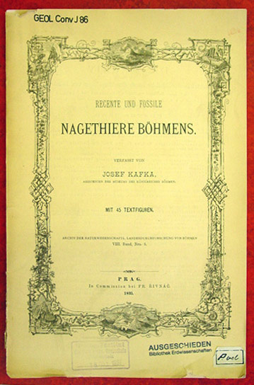 Recente und fossile Nagethiere Böhmens