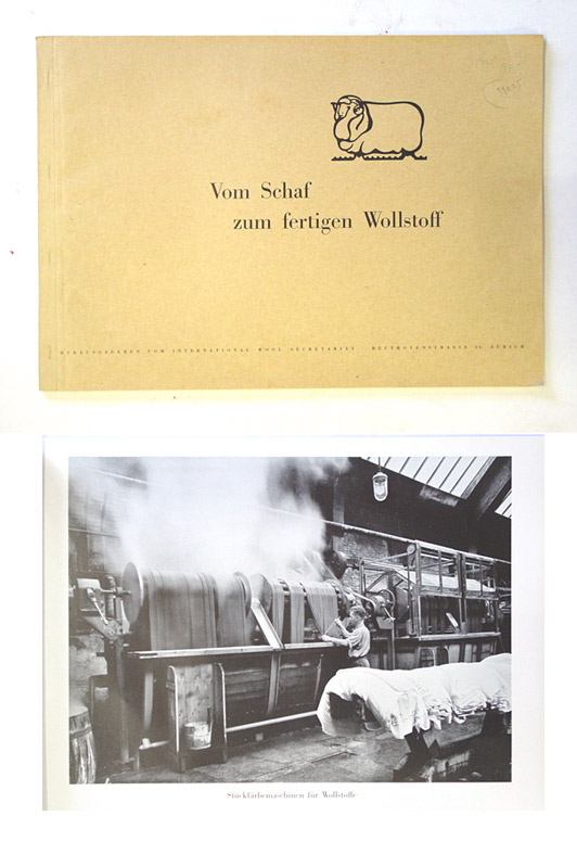 Vom Schaf zum fertigen Wollstoff