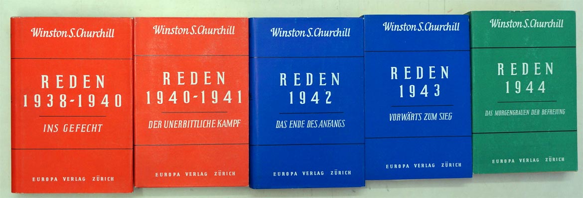 Reden (5 Bde. von 7 Bden.)