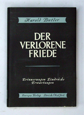 Der verlorene Friede