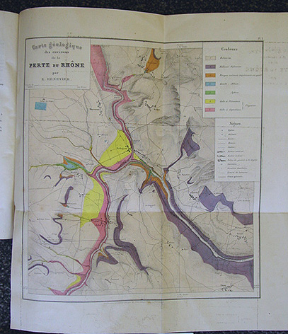 Mémoire géologique sur la perte du Rhône
