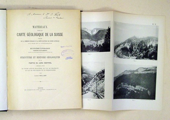 Matériaux pour la carte géologique de la Suisse