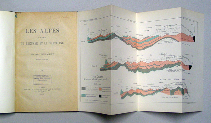 Les alpes entre le Brenner et la Valteline
