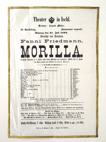 Theater in Ischl (Theaterplakat)