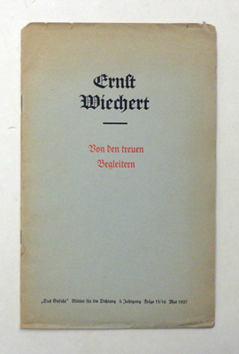 Von den treuen Begleitern 