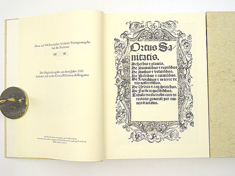 Faksimile - [H]Ortus sanitatis