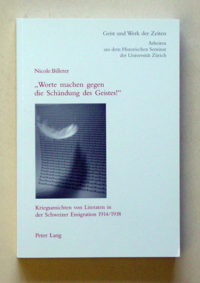 «Worte machen gegen die Schändung des Geistes!»