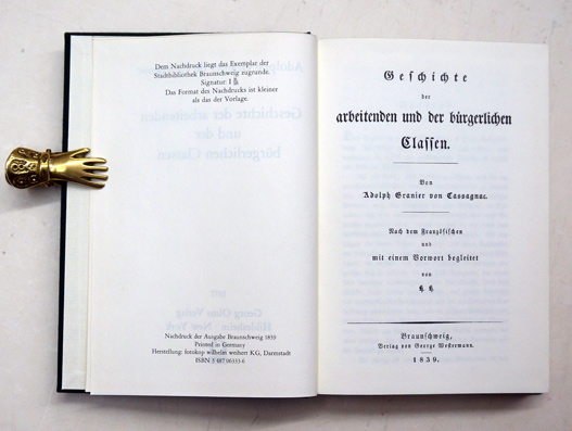 Geschichte der arbeitenden und der bürgerlichen Classen