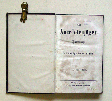 Der Anecdotenjäger