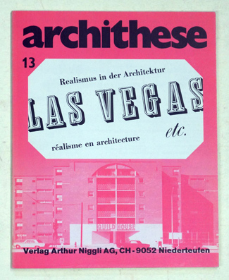 Archithese Hefte: 13