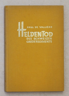 Heldentod des Schweizer Garderegiments