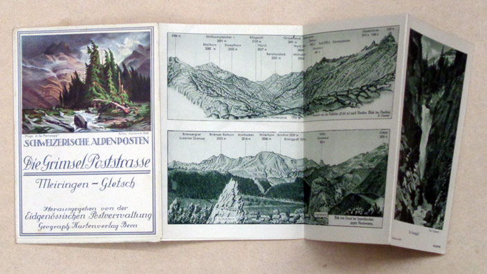 Die Grimsel Poststrasse Meiringen - Gletsch