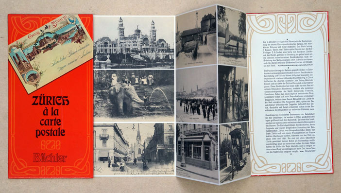 Zürich à la carte postale