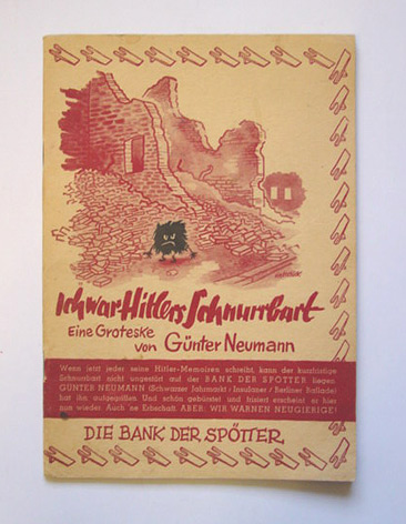 Ich war Hitlers Schnurrbart