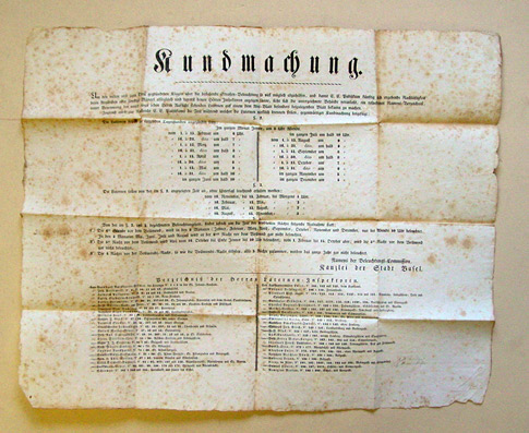 Kundmachung