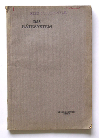 Die föderative Räterepublik